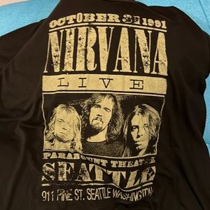 Nirvana live tee